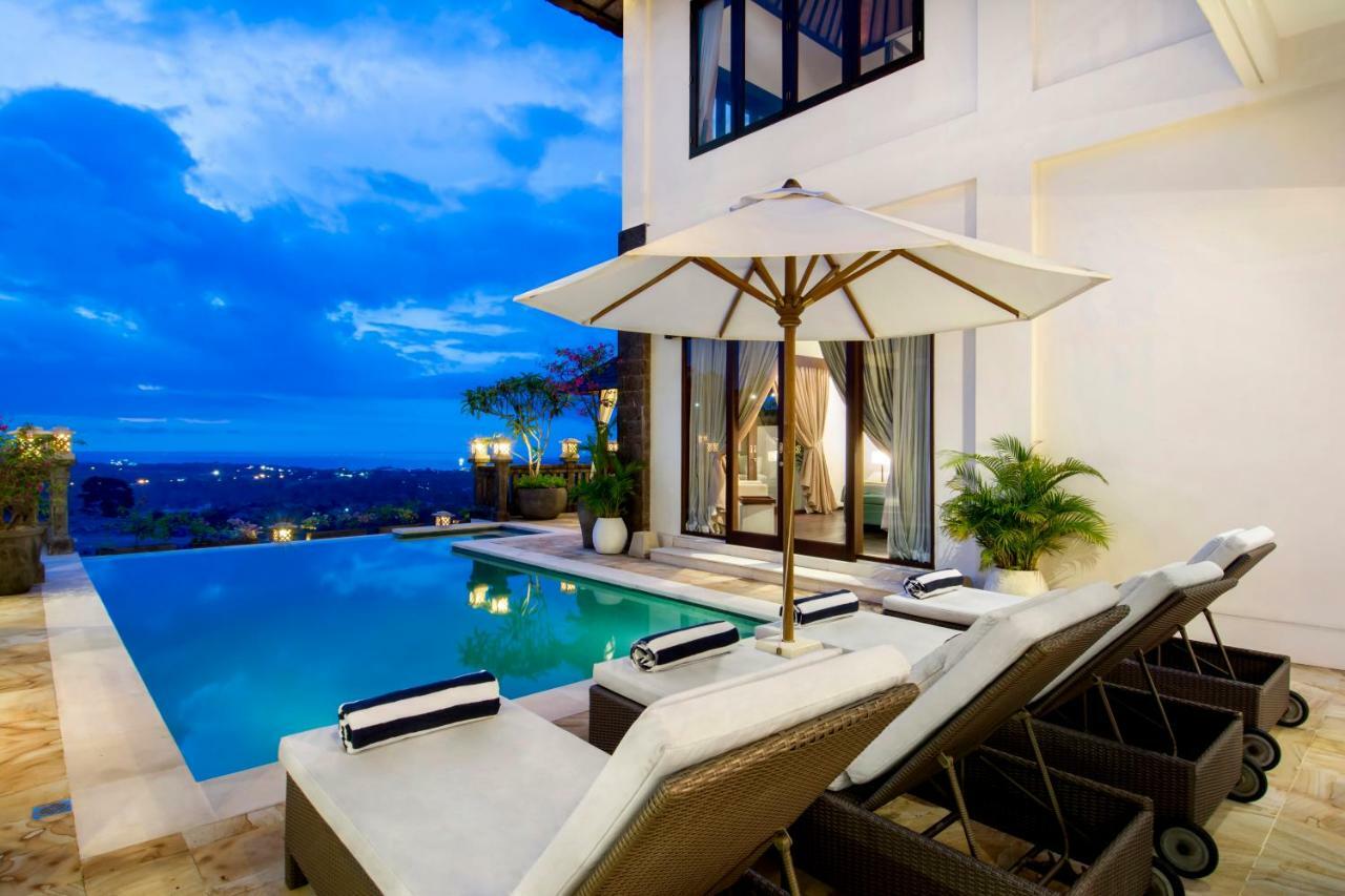 Villa Amanie - Private Villa With Infinity Pool, Stunning Views And Cook Jimbaran Exterior foto